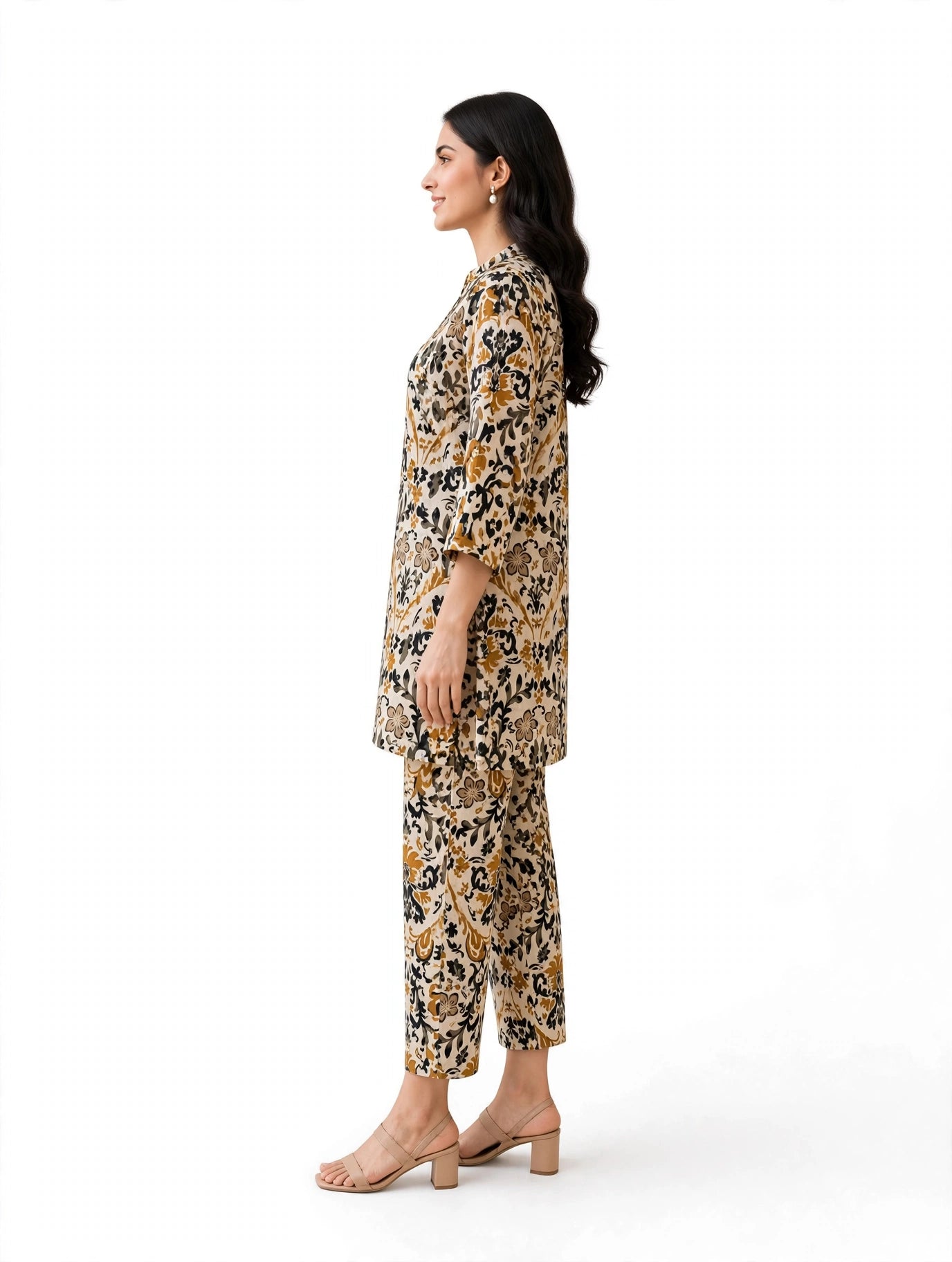 Ivory Heritage Print Co-ord Set