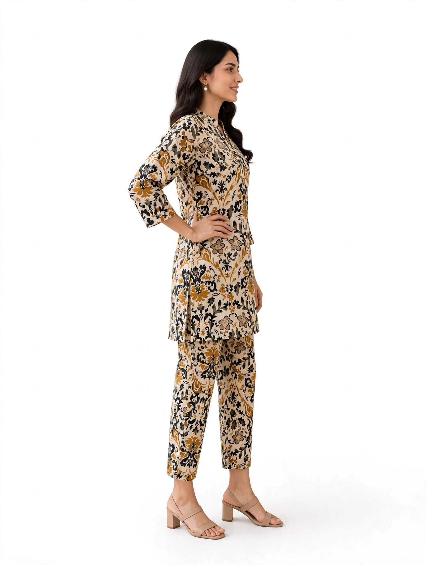 Ivory Heritage Print Co-ord Set