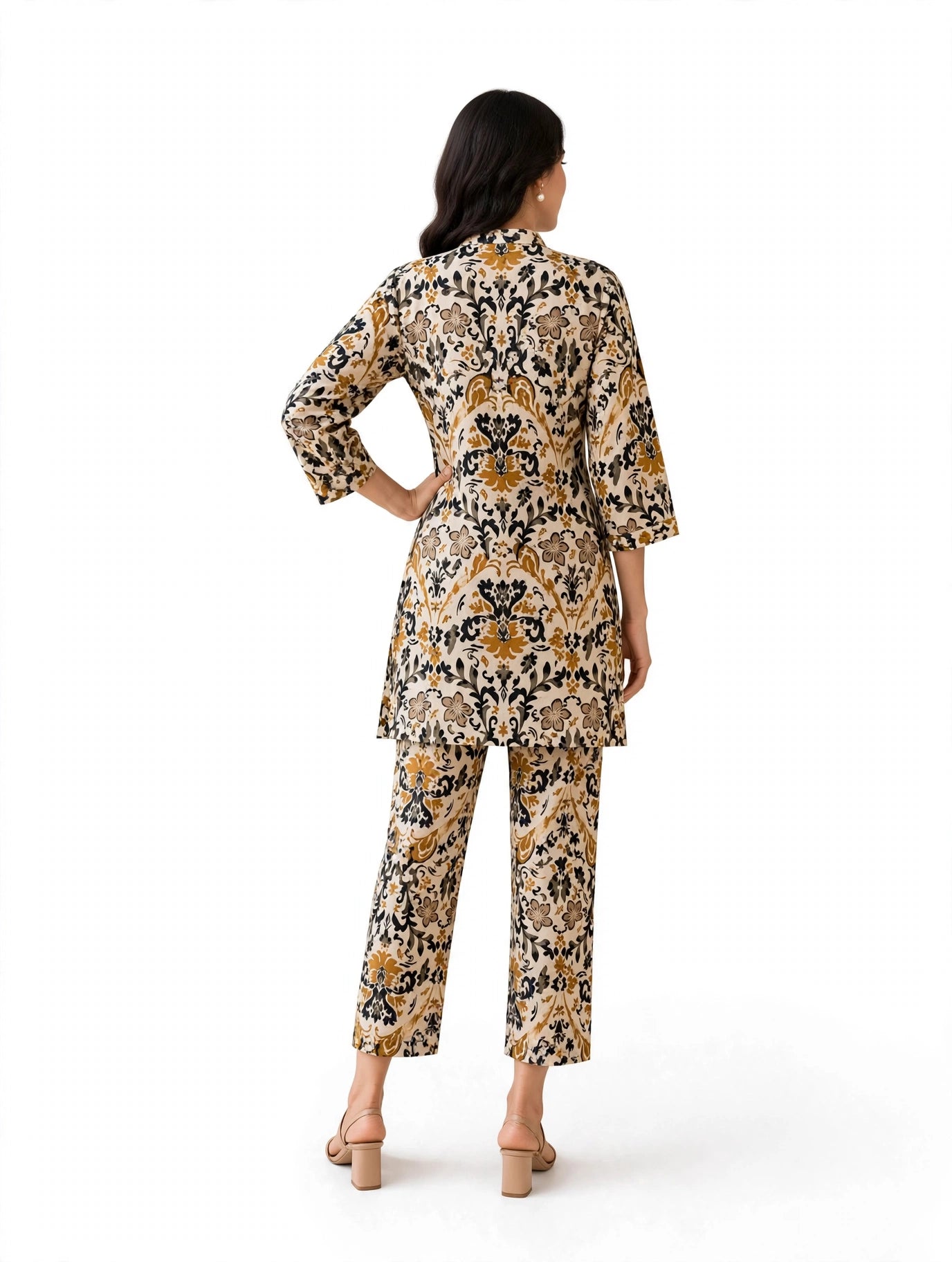 Ivory Heritage Print Co-ord Set