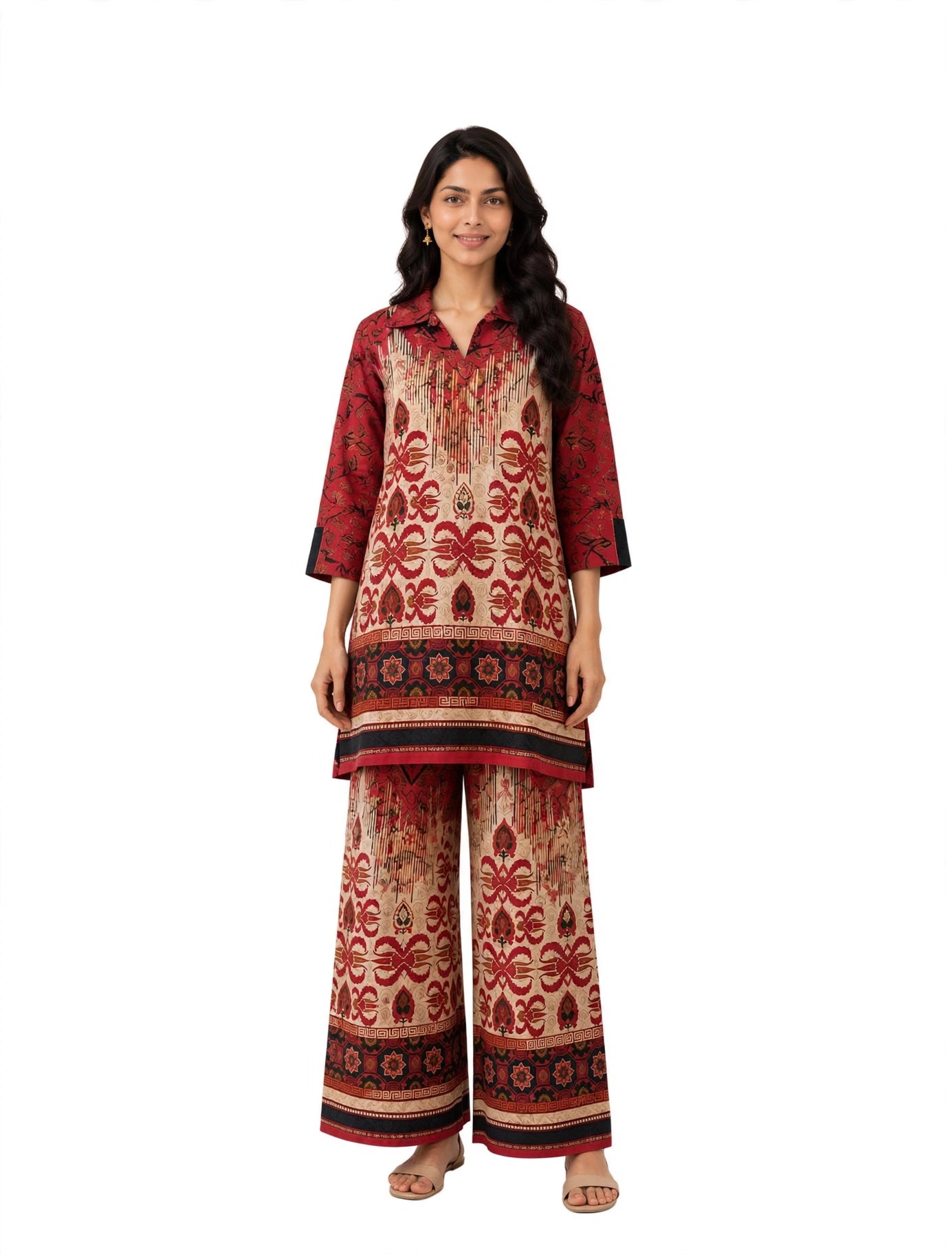 Meher Ruby Co-Ord Set