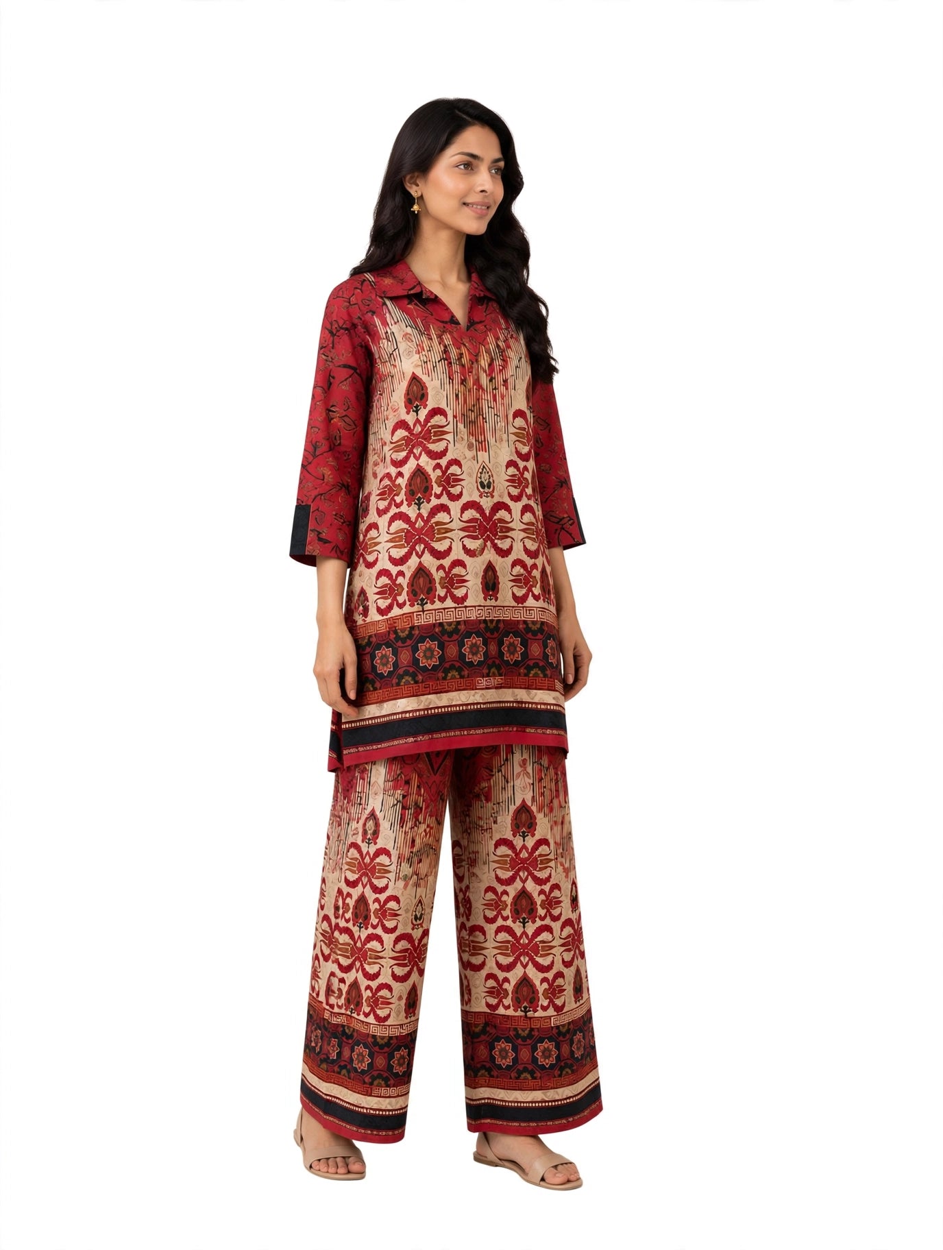 Meher Ruby Co-Ord Set