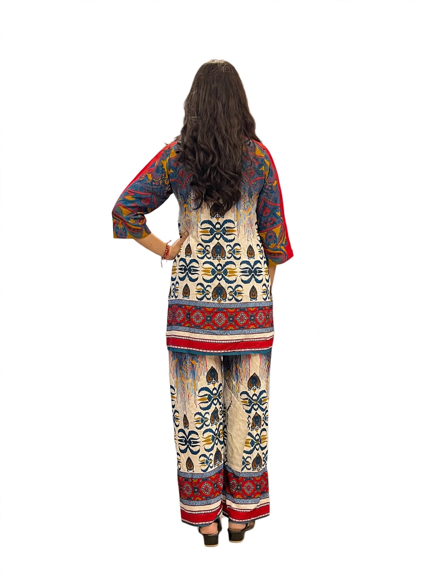 Sea Green Mosaic Print Co-ord Set