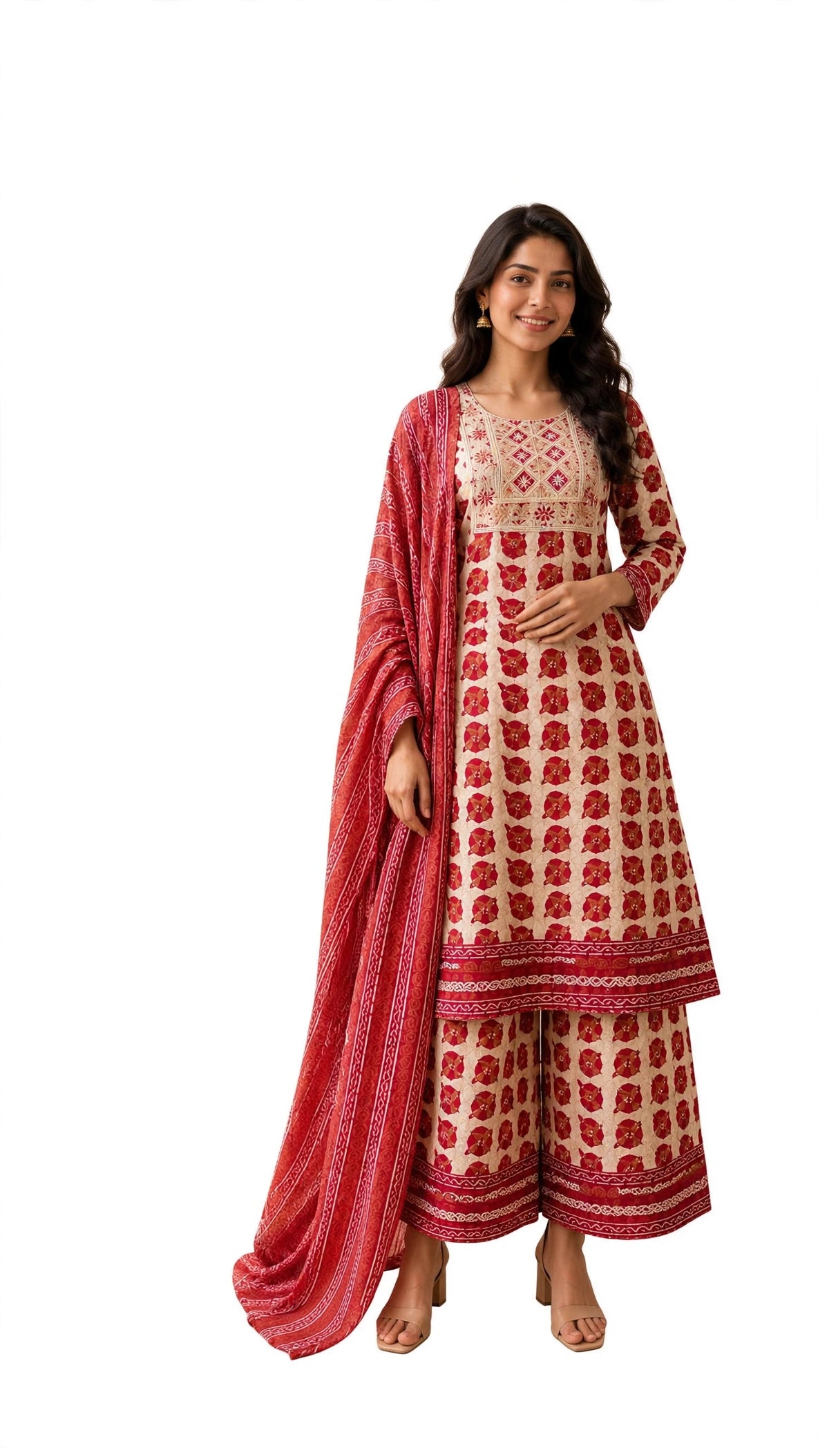 Gulnaar Heritage Suit Set